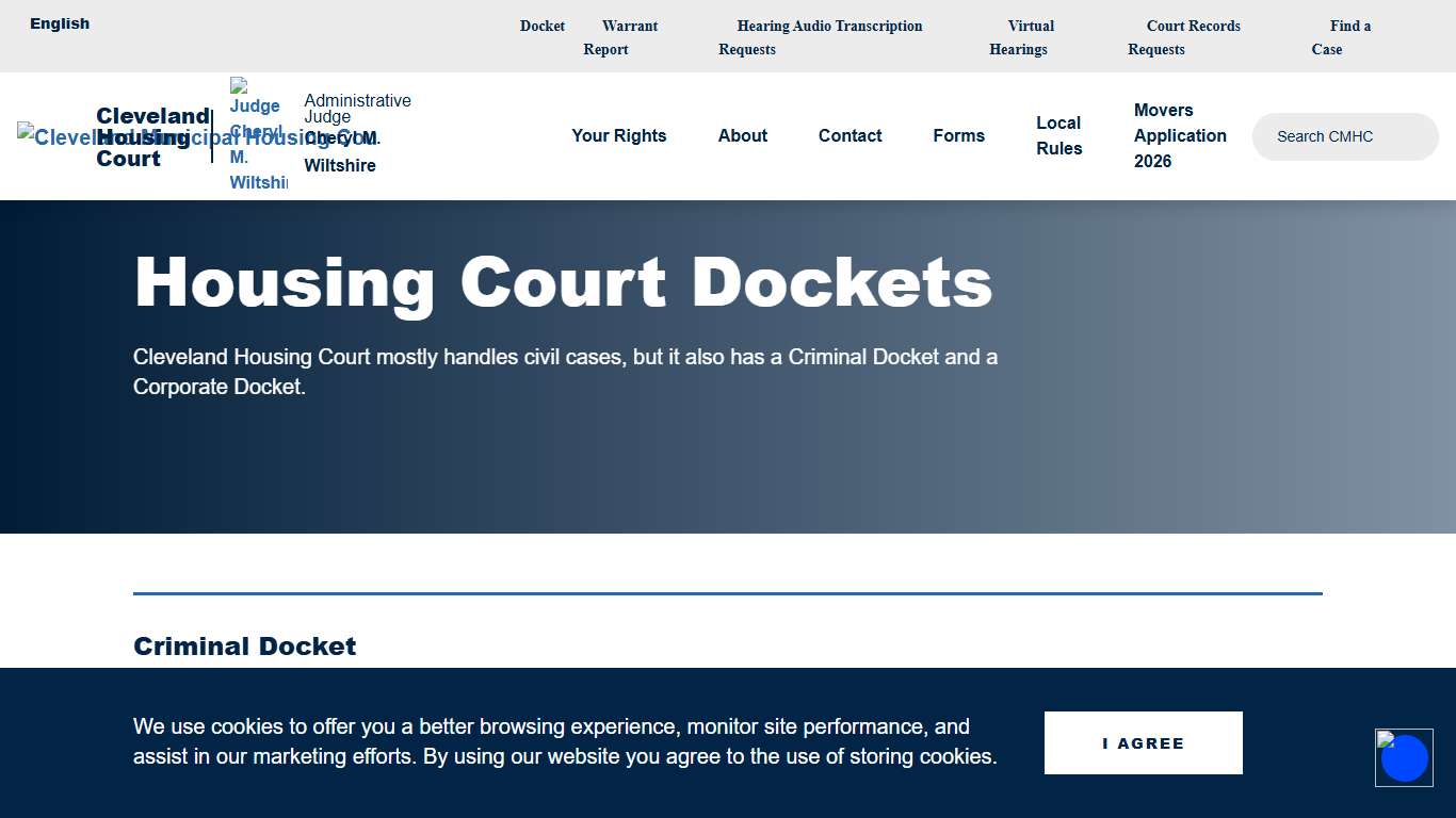 Docket Cleveland Housing Court